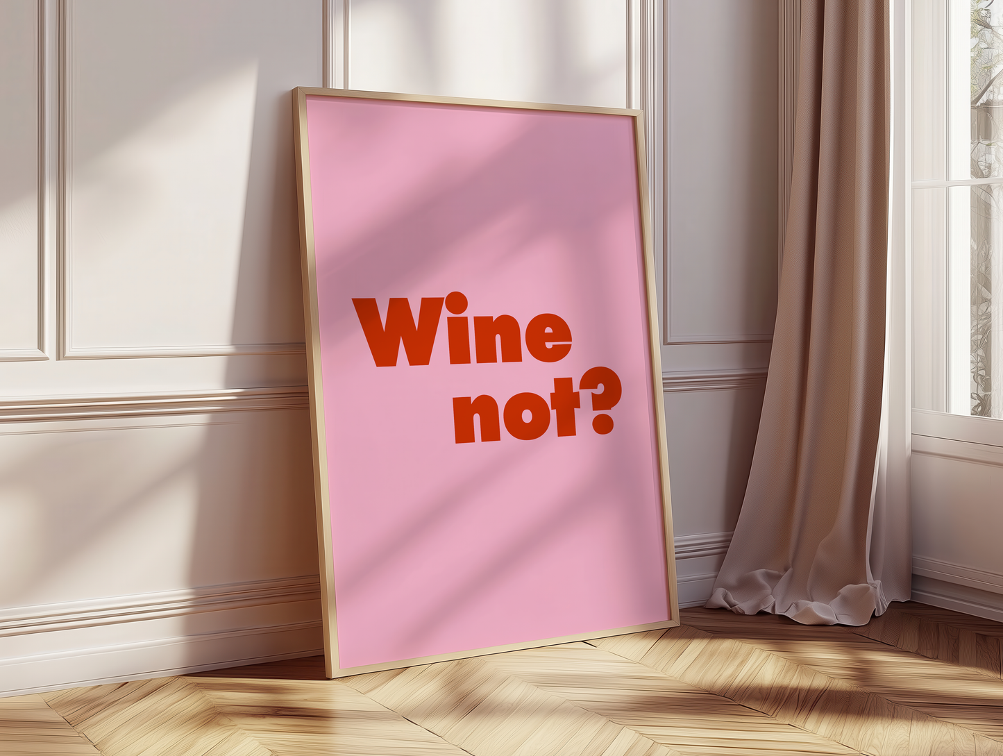 3B: Wine Not Poster