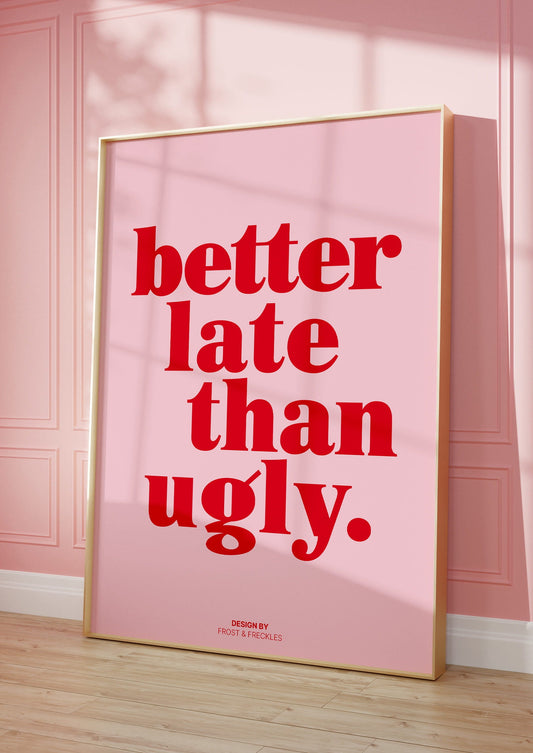 Lustiges Badezimmer Poster für Frauen mit Humor
