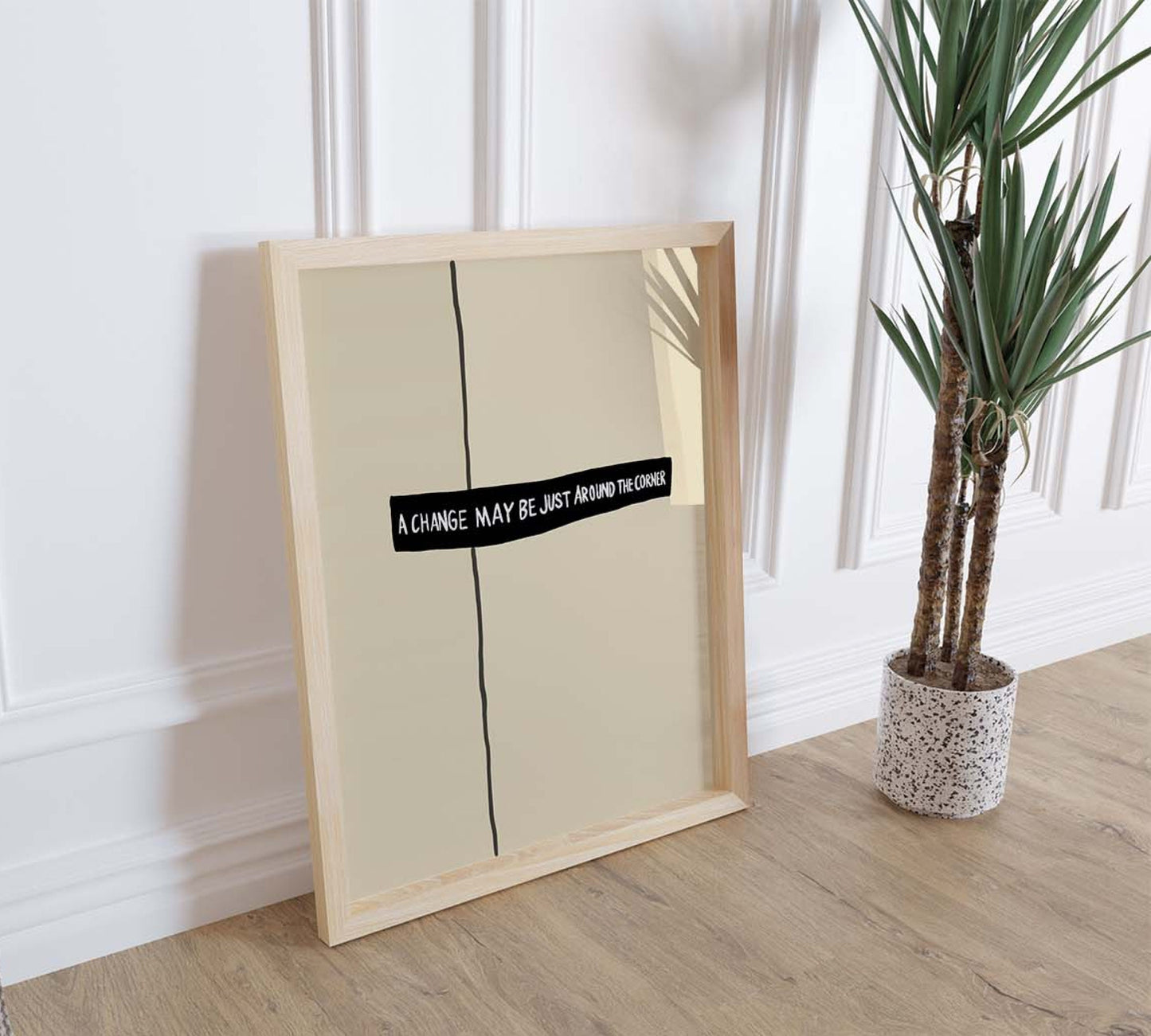 1F: Change Around The Corner Poster