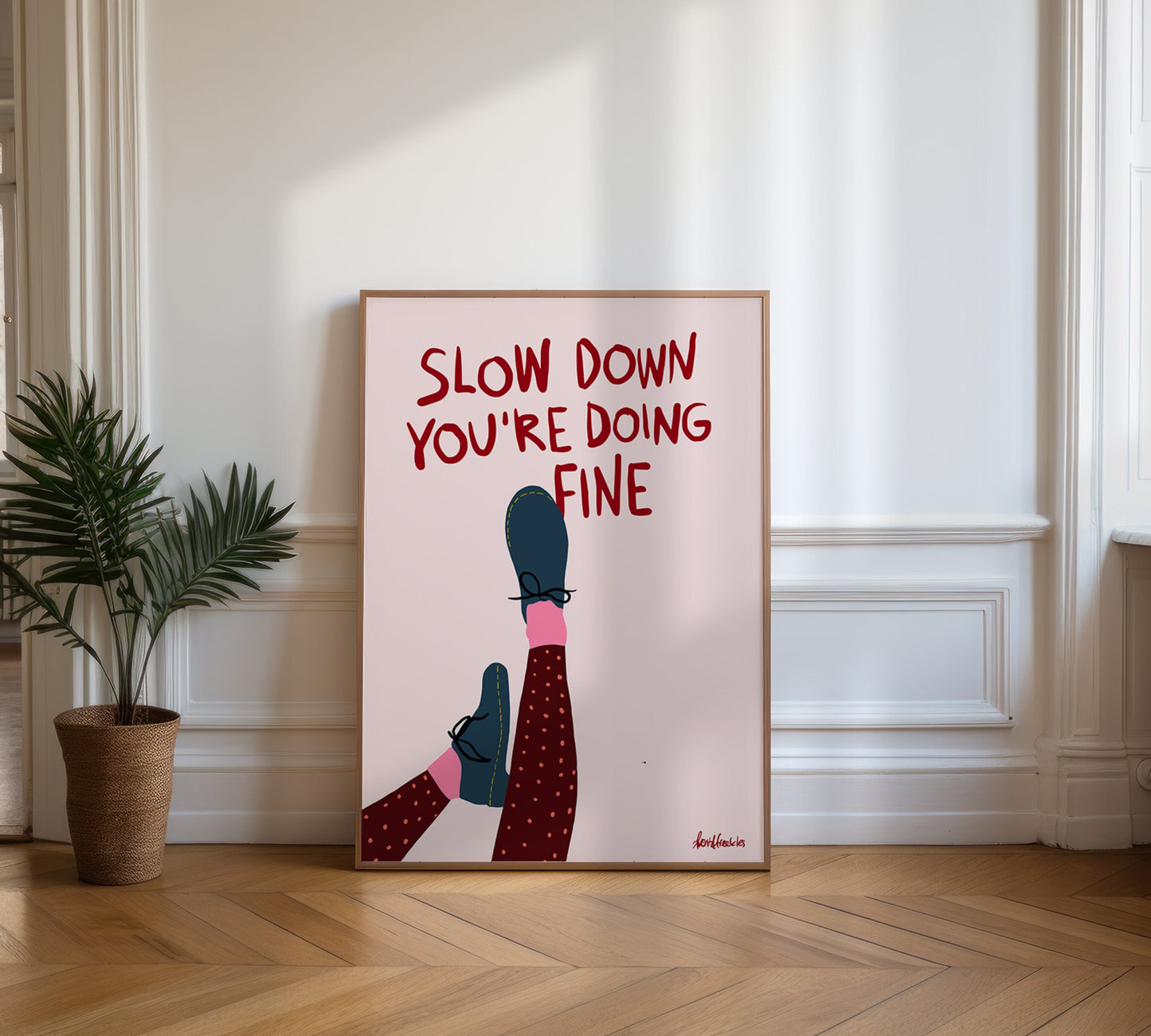 2B: Slow Down Poster