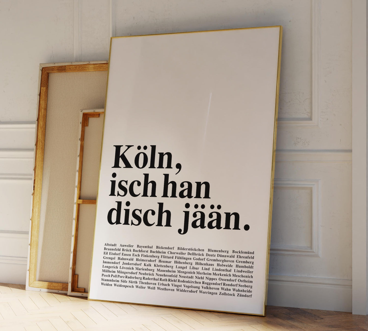 2D: Köln isch han disch jään Poster