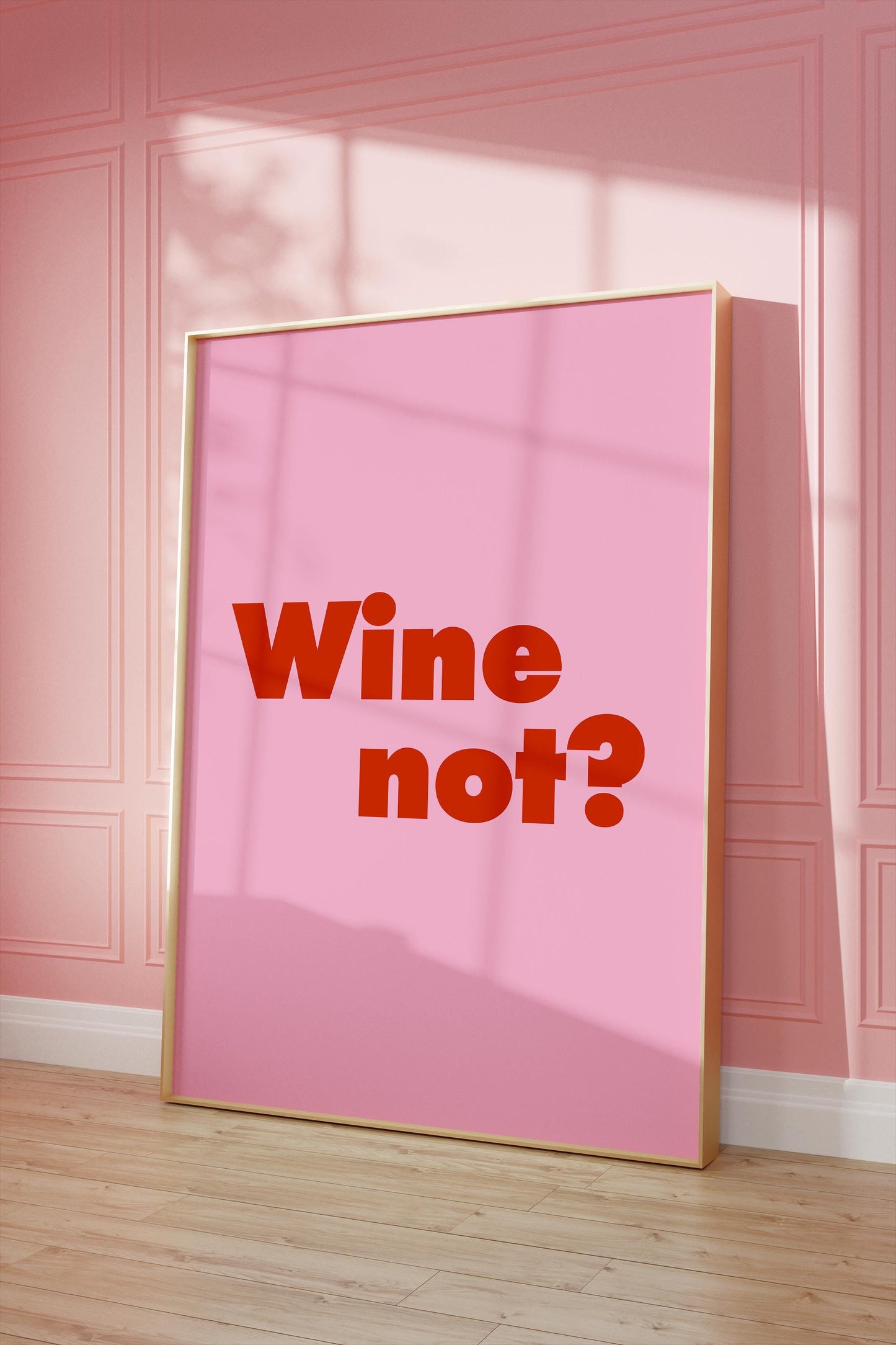 3B: Wine Not Poster