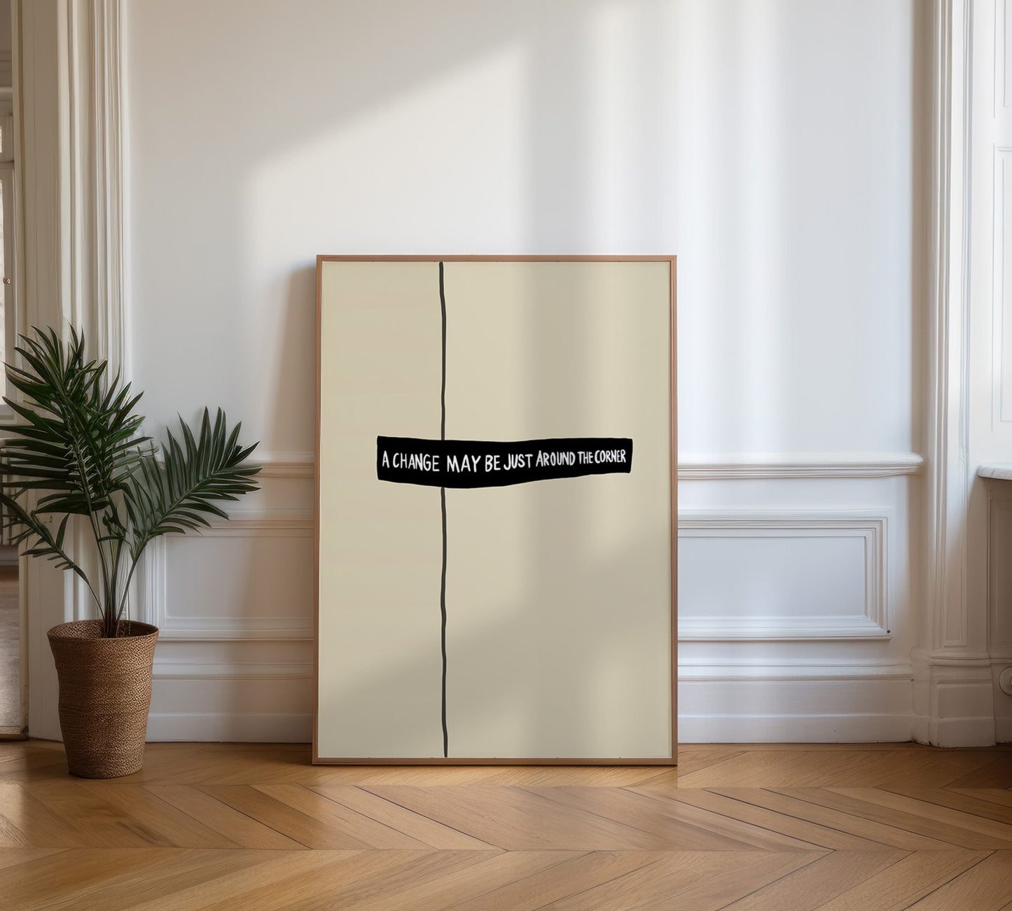 1F: Change Around The Corner Poster