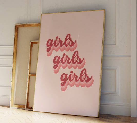 3C: Girls Girls Girls Poster