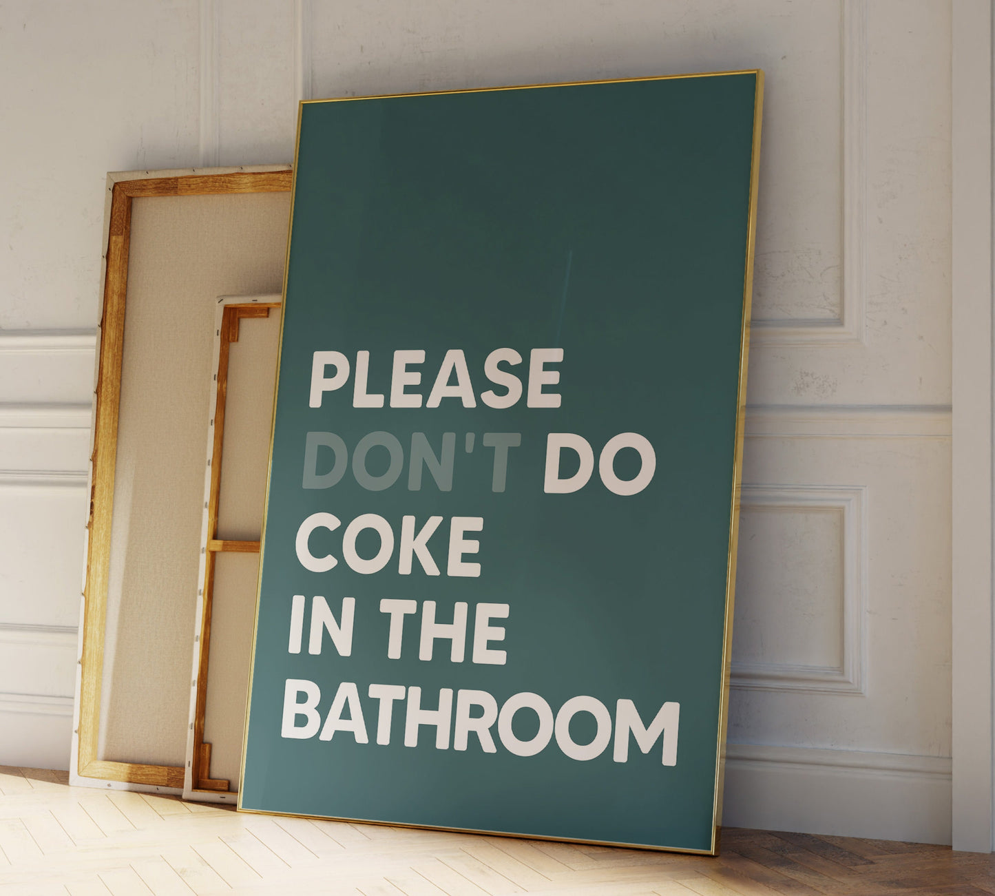 Please Don't Do Coke In the Bathroom Sign Poster Print, Funny Bathroom Sign, Toilet Sign, Bathroom Poster, Bathroom Door Sign, Toilet Door