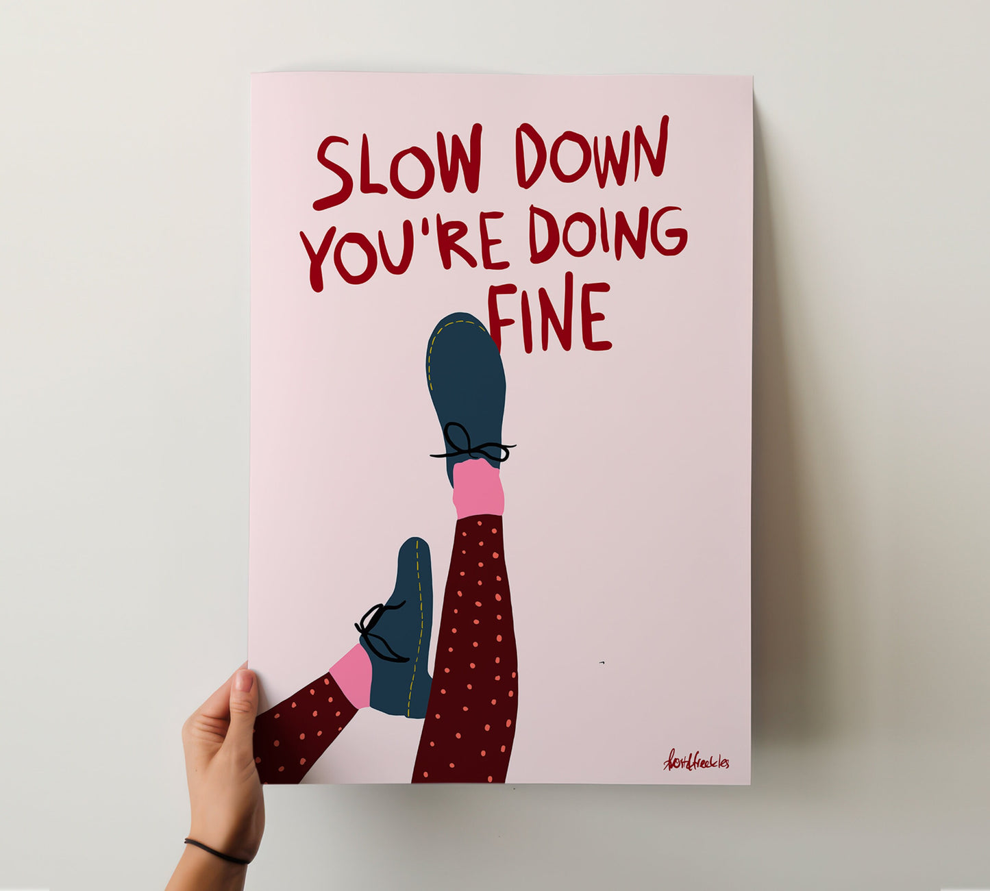 2B: Slow Down Poster