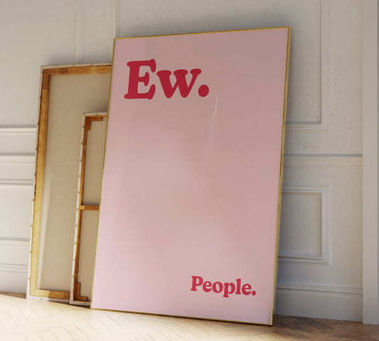 3A: Ew People Poster