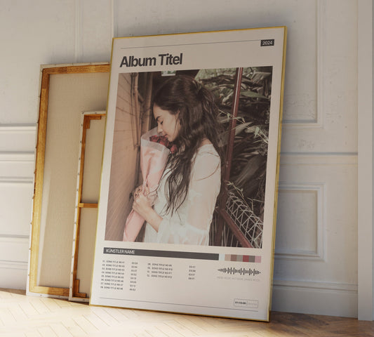Personalisiertes Album Poster, Personalisiertes Musik Poster, Persönliches Geschenk, Custom Album Cover Print, Personalisiertes Geschenk