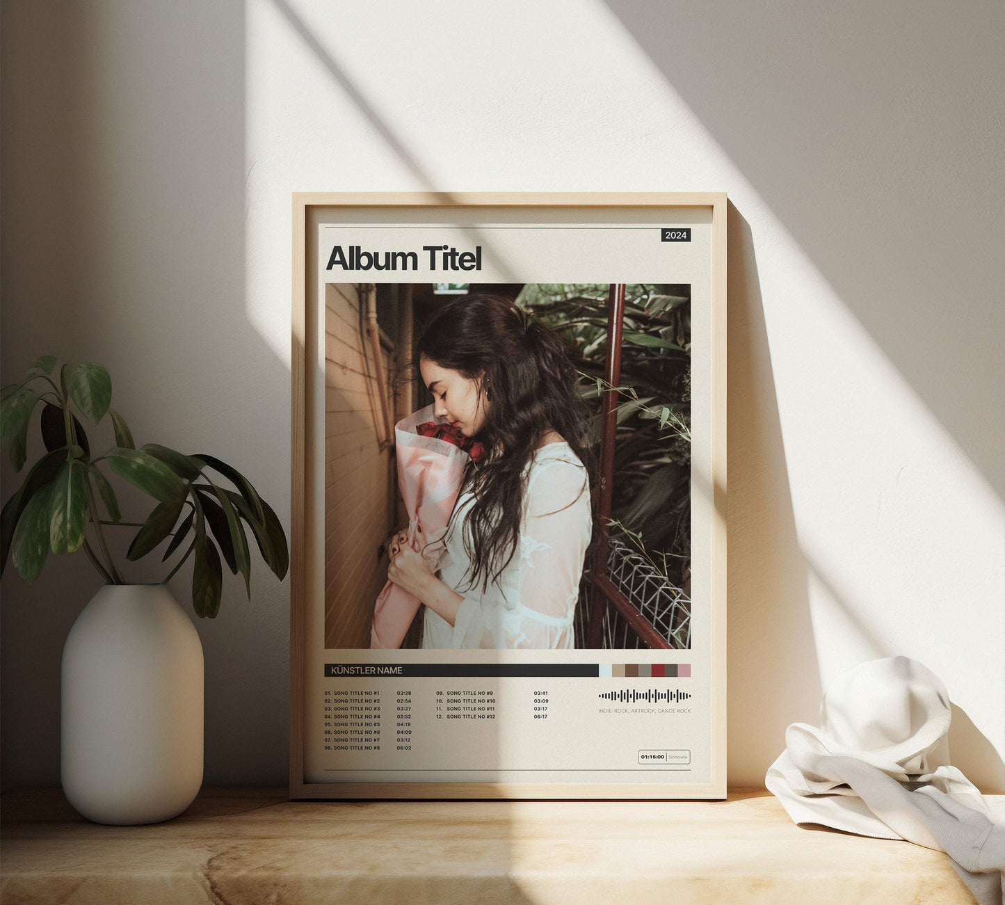 Personalized Album Poster, Personalized Music Poster, Personalized Gift, Custom Album Cover Print, Personalized Gift