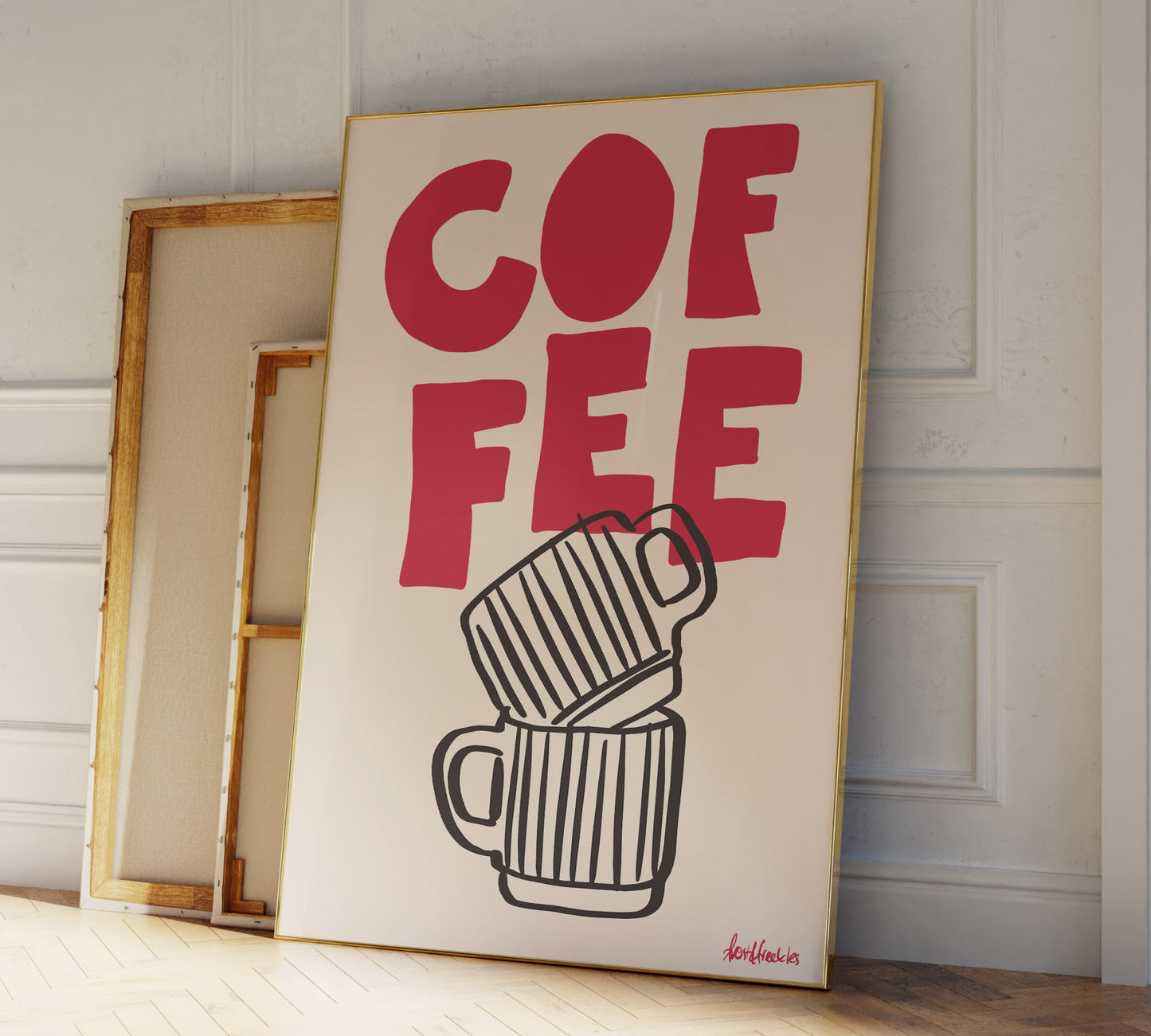 1D: Coffee Poster (Red)