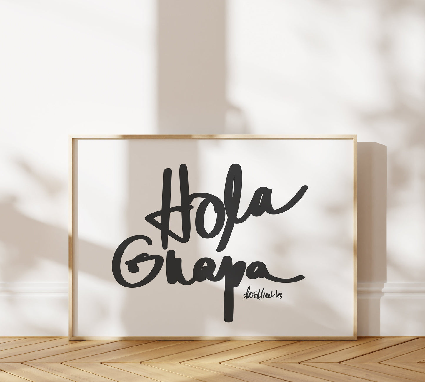 3F: Hola Guapa Print