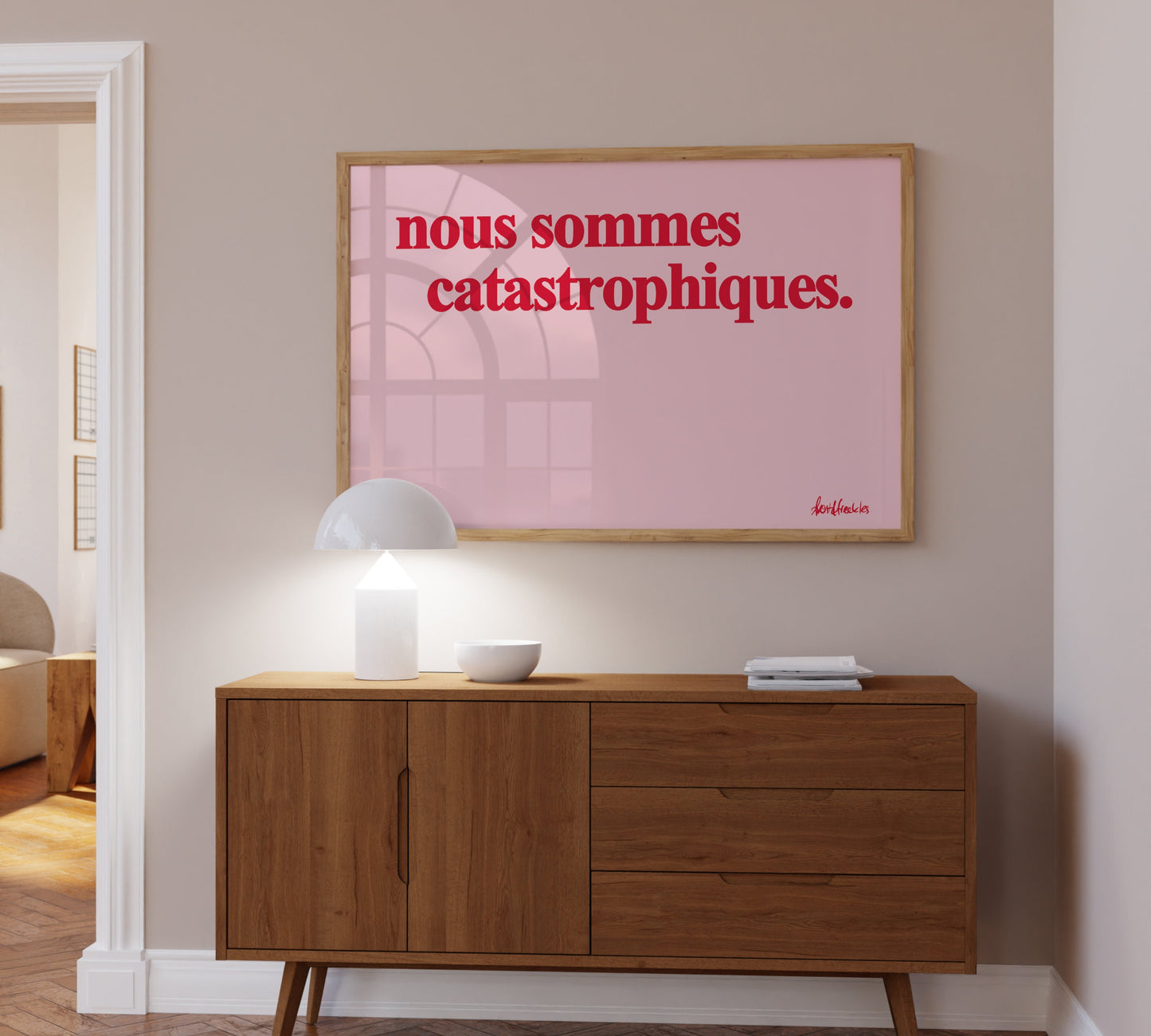 8B: Nous Sommes Catastrophiques Poster