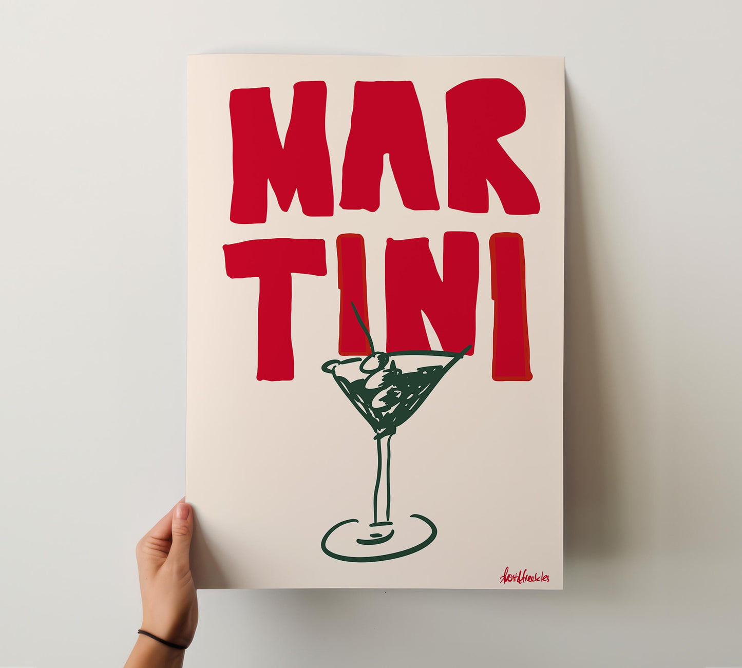 1E: Martini Poster