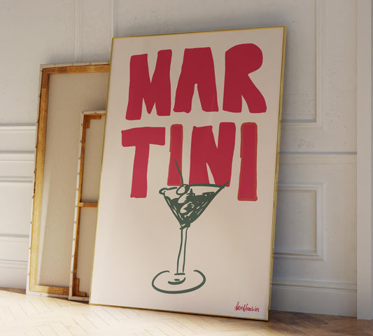 1E: Martini Poster