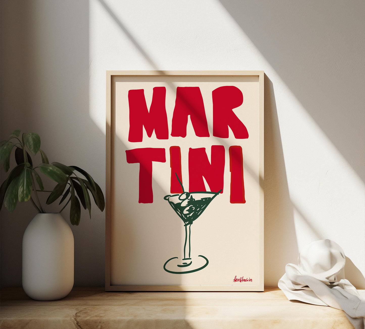 1E: Martini Poster
