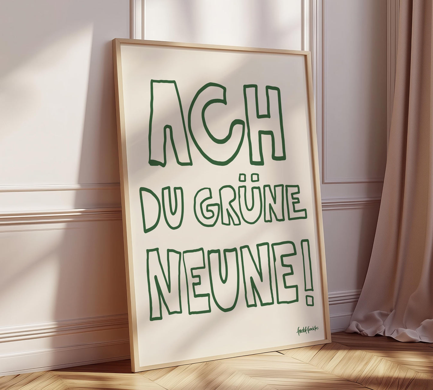 2C: Ach Du Grüne Neune Poster
