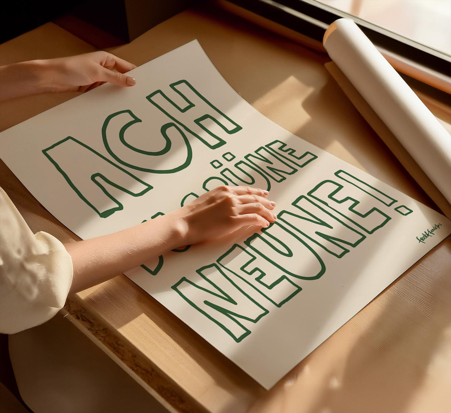 2C: Ach Du Grüne Neune Poster