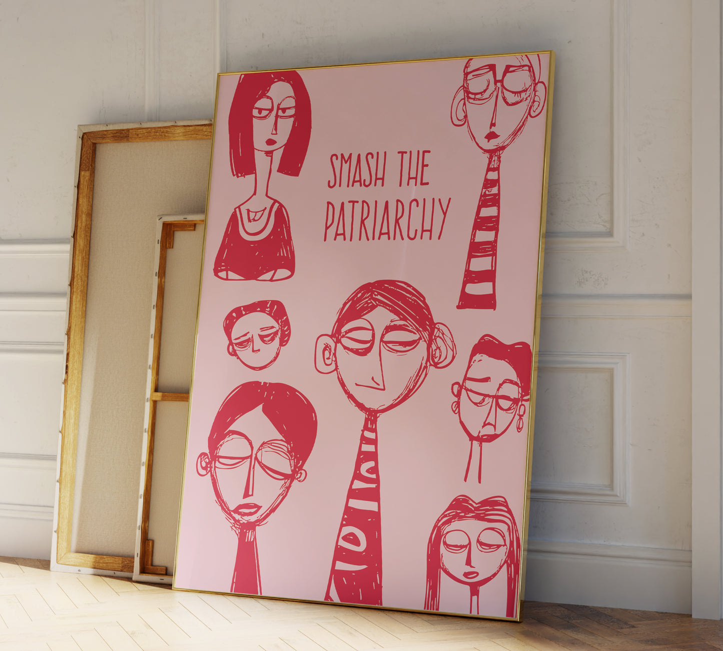 0F: Smash the Patriarchy (Collage)