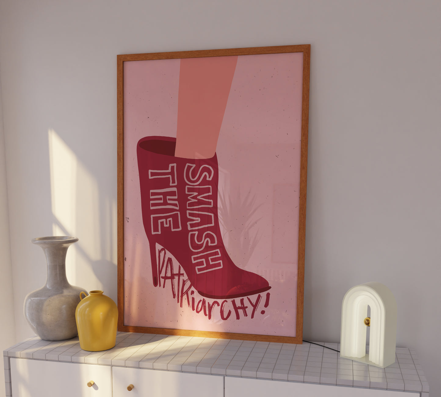 3C: Smash the Patriarchy Poster (Boot)