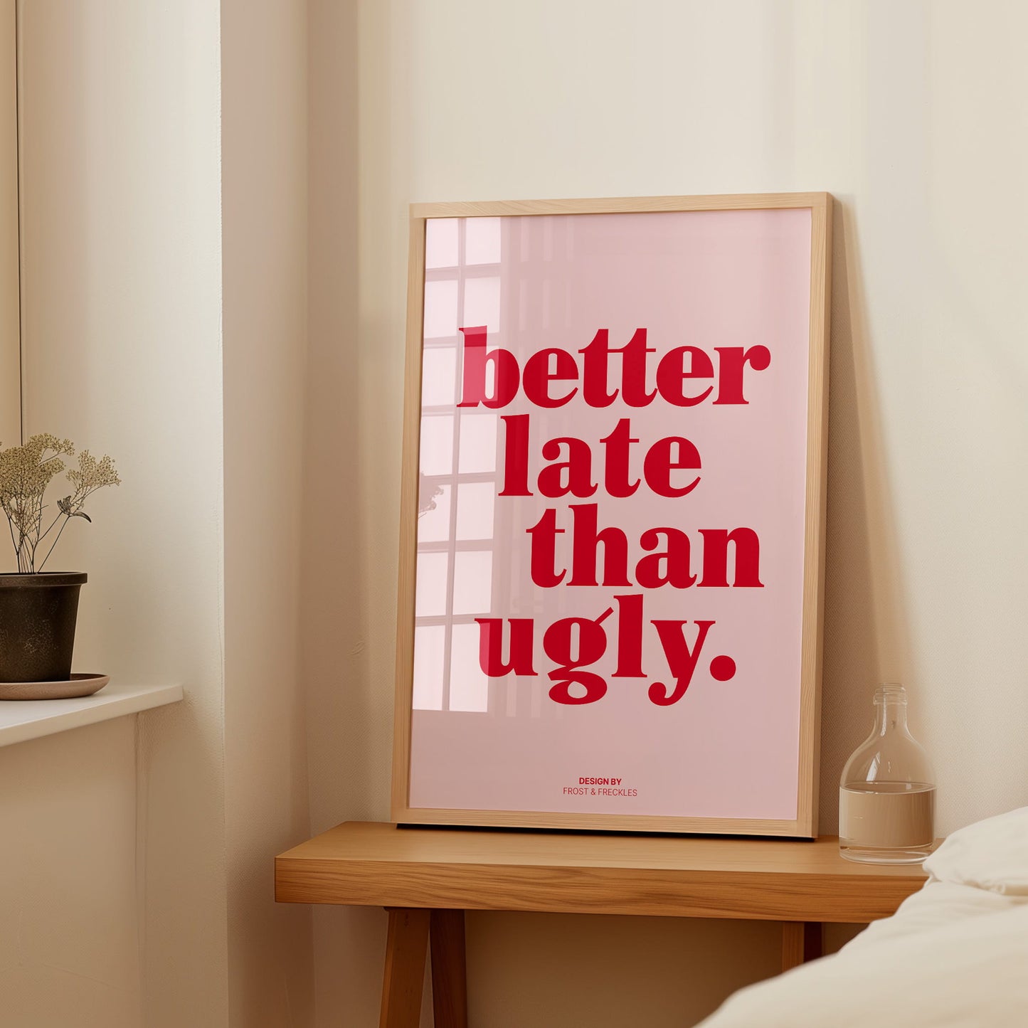Humorvolle Wanddeko für Bad, Make-up-Tisch oder Schlafzimmer Spiegel 