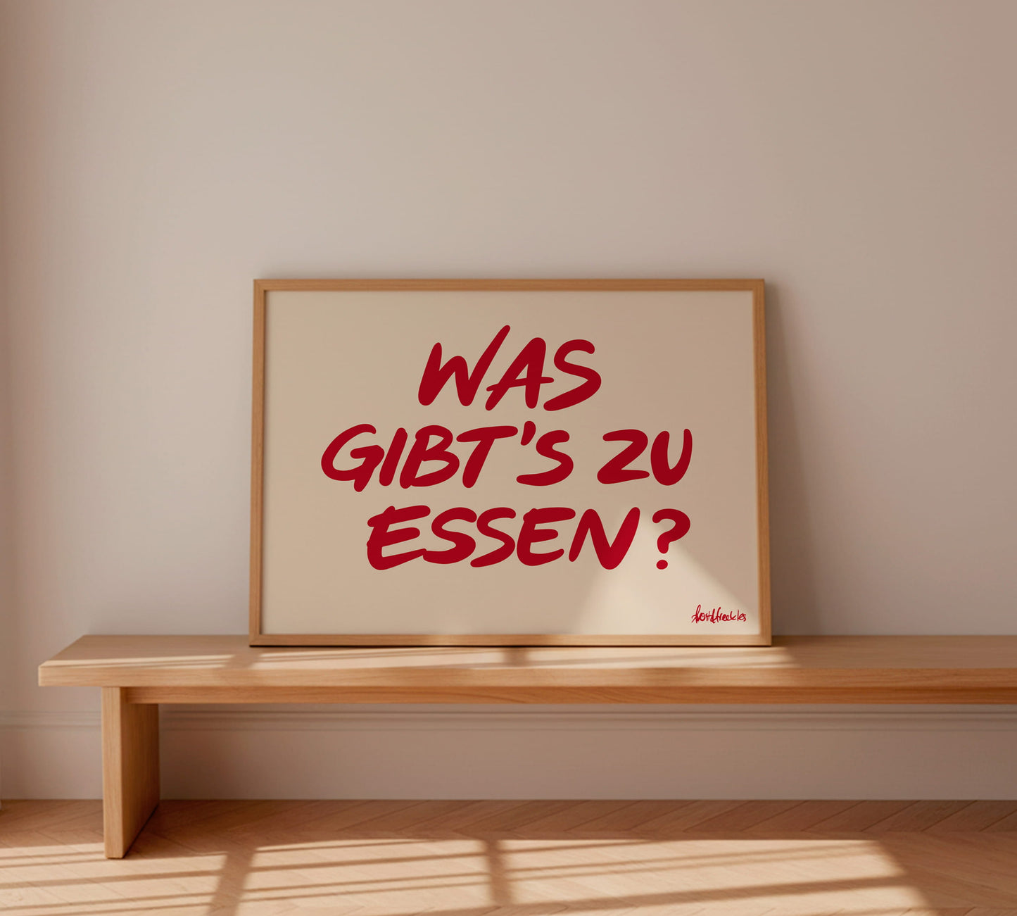 Geschenkidee für Einzug mit Küchenmotiv für Familie, Geschenk für Mama oder Einweihungsgeschenk