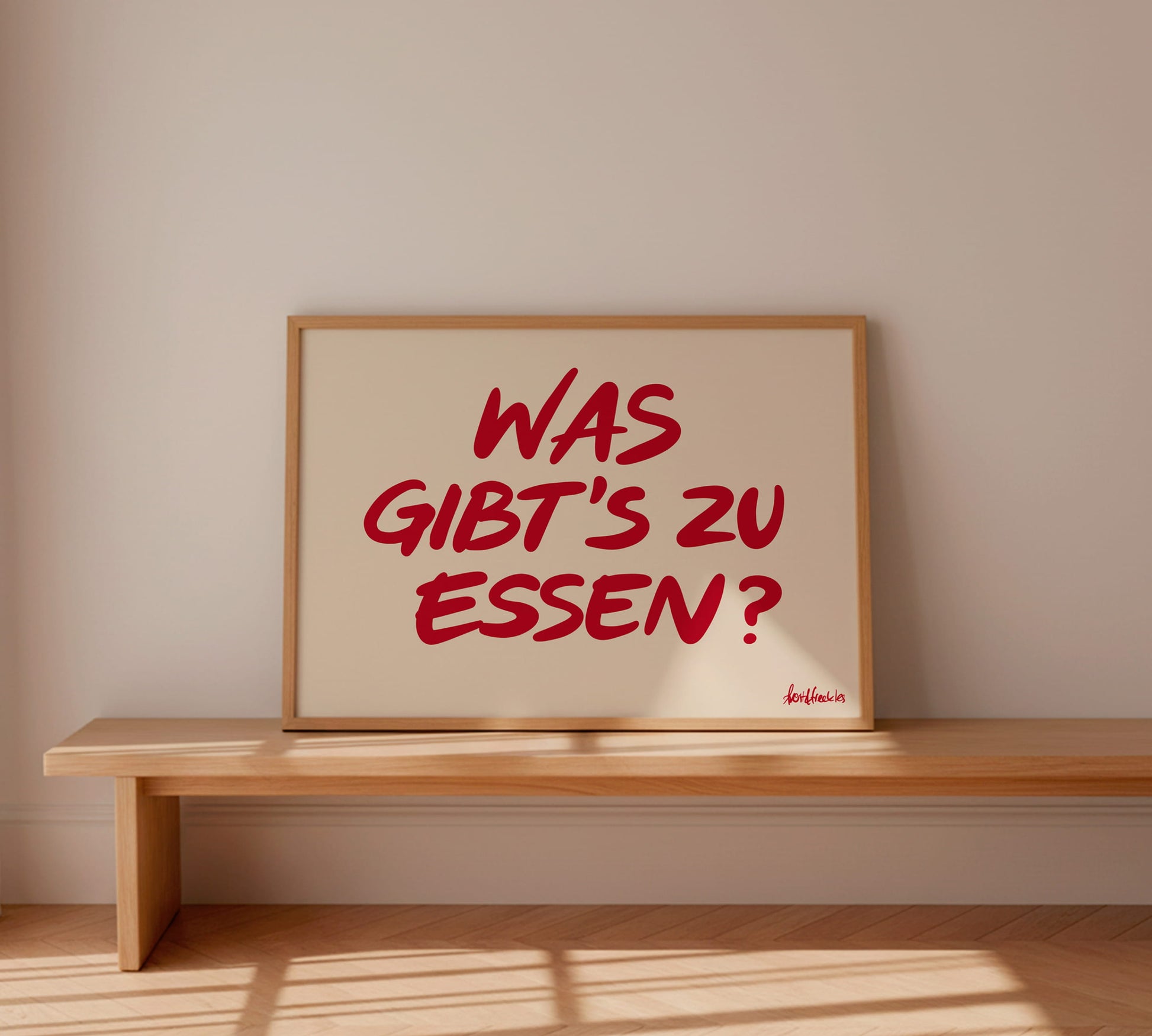 Geschenkidee für Einzug mit Küchenmotiv für Familie, Geschenk für Mama oder Einweihungsgeschenk