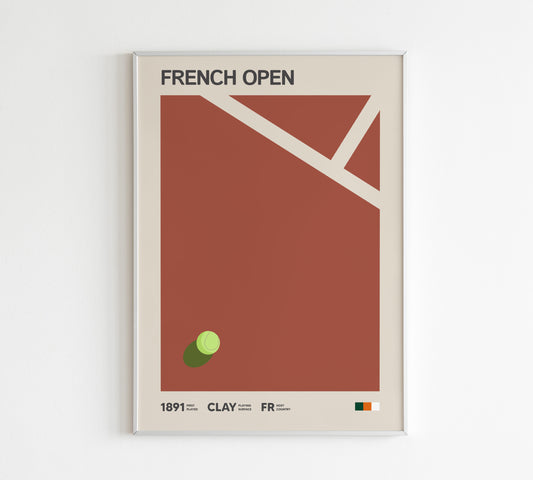 Poster Print – Grand Slam French Open